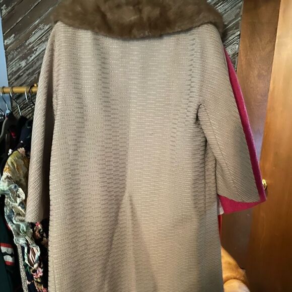 Vintage Rubin New York 1950/60’s fur collar coat - Picture 5 of 6